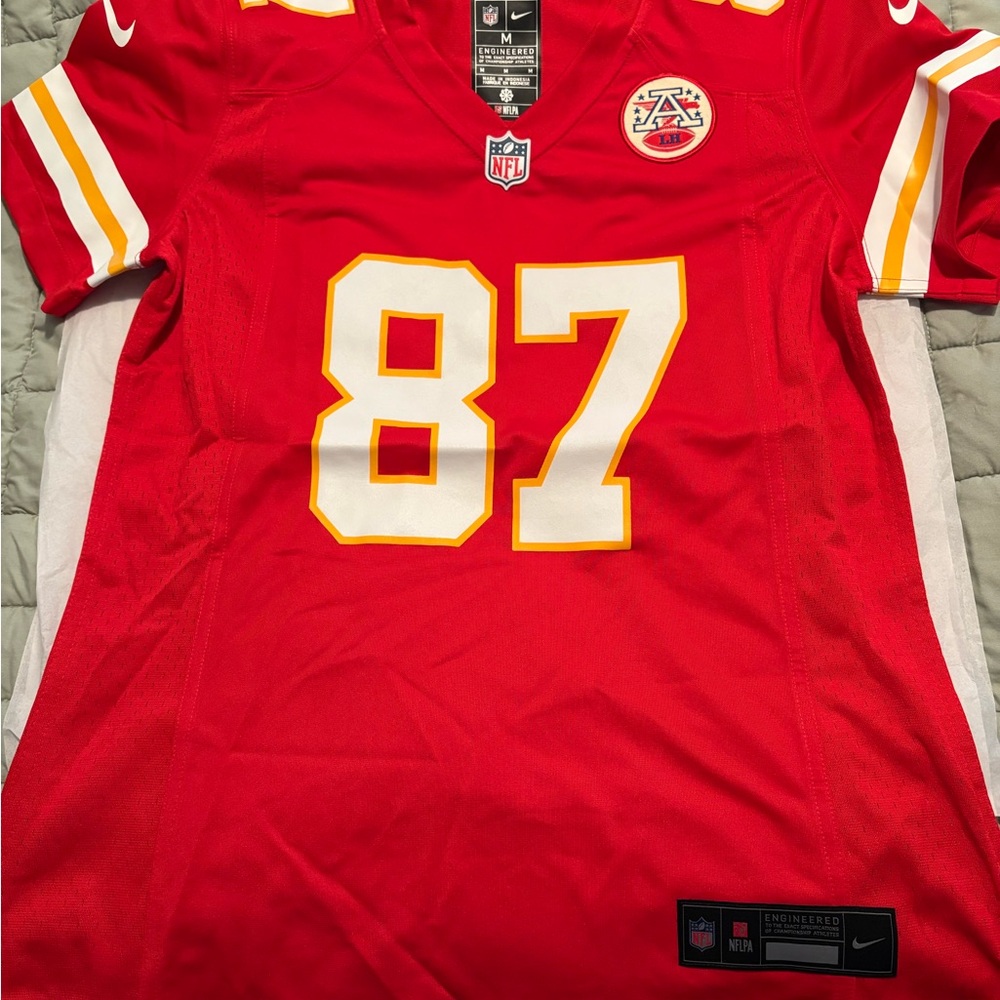 NFL Nike Chiefs Kelce 87 Women’s Jerseys